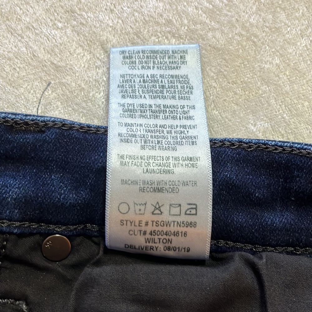 Joe’s Jeans dark wash skinny jeans size 25 - Picture 6 of 6